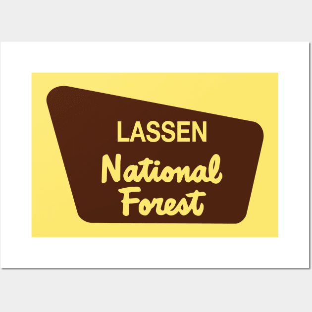 Lassen National Forest Wall Art by nylebuss